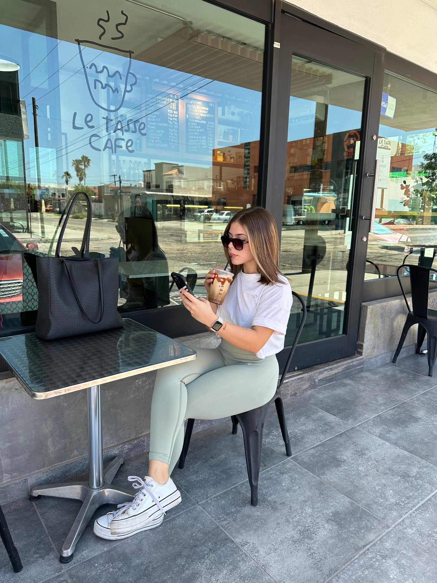 Leggins Liso con push up- Verde Pistache