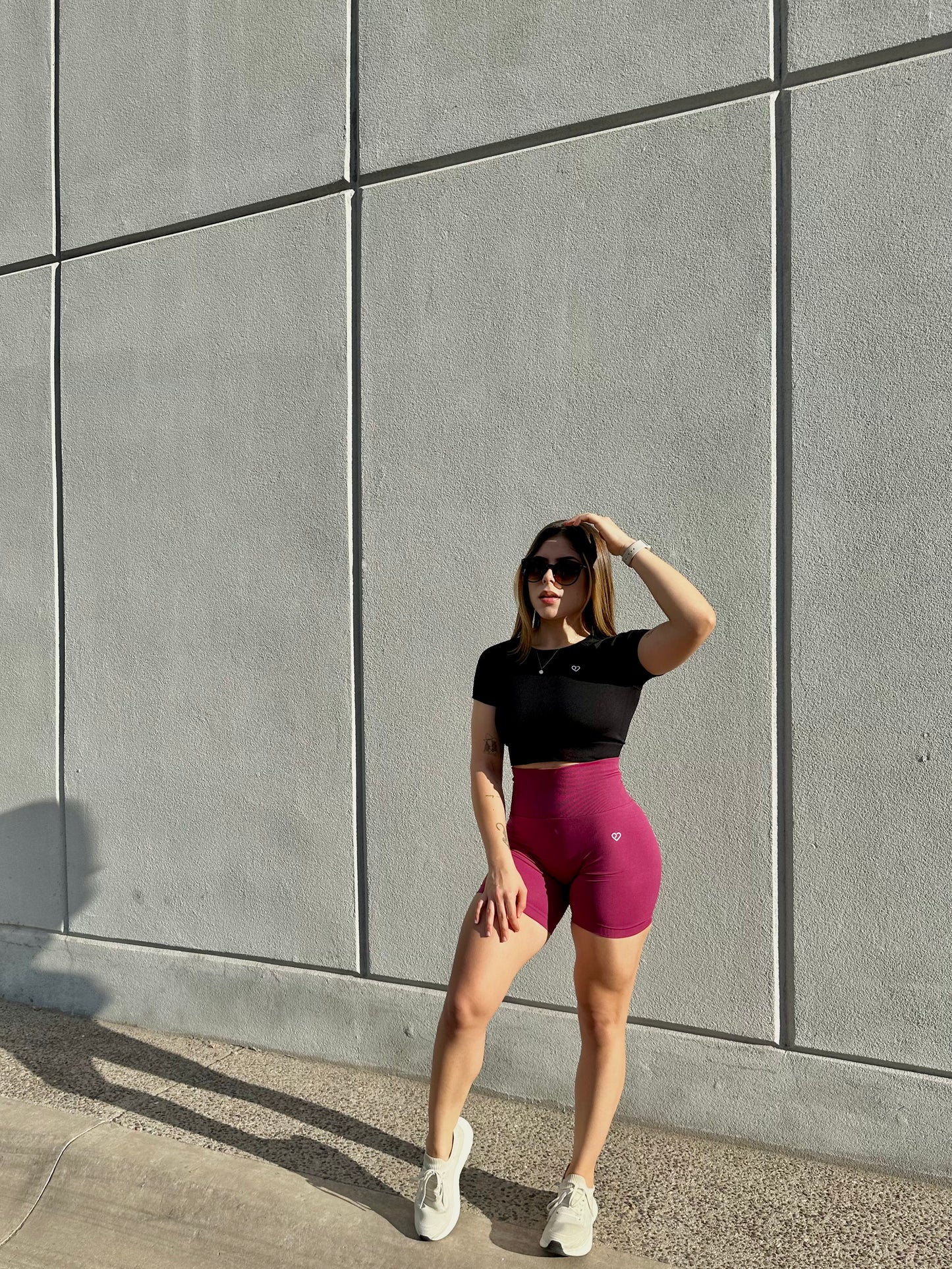 Shorts Básico Rosa Magenta